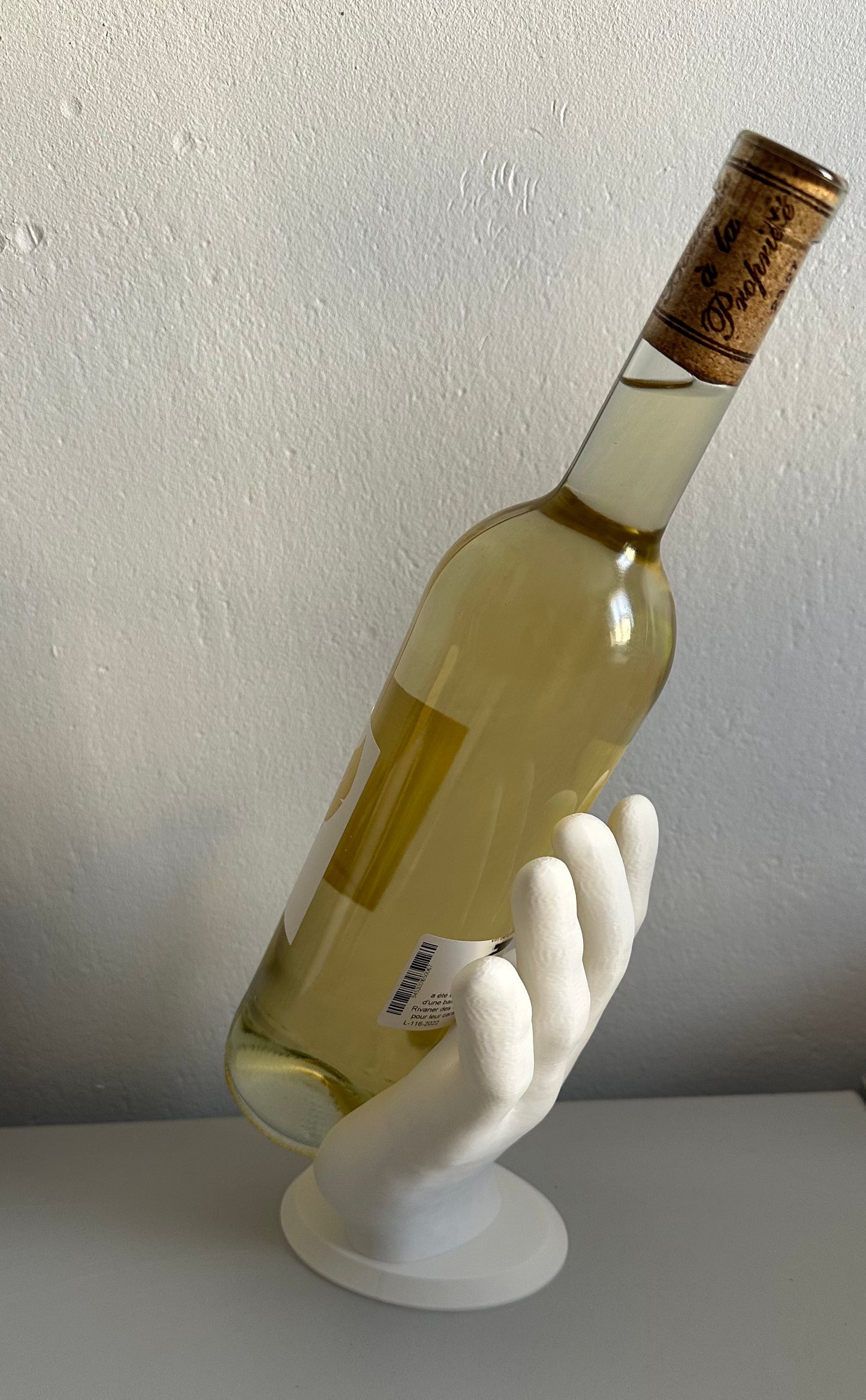 Porte-bouteille de vin en forme de main
